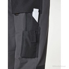 Брюки Pionier® Workwear Canvas Blackline черно-серого цвета