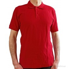 Классическая красная рубашка-поло MODYF