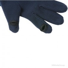 Перчатки флисовые touch-screen черные