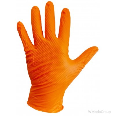 Нітрилові рукавички WURTH GRIP Помаранчеві 50 шт. упаковка
