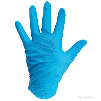 Нітрилові рукавички WURTH упаковка 100 шт. сині