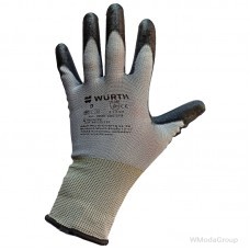Легкі, дихаючі рукавички WURTH з поліуретановим покриттям долоні