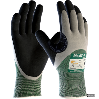 Маслобензостойкие рукавички з захистом від порізів MaxiCut® Oil ™ 34-305